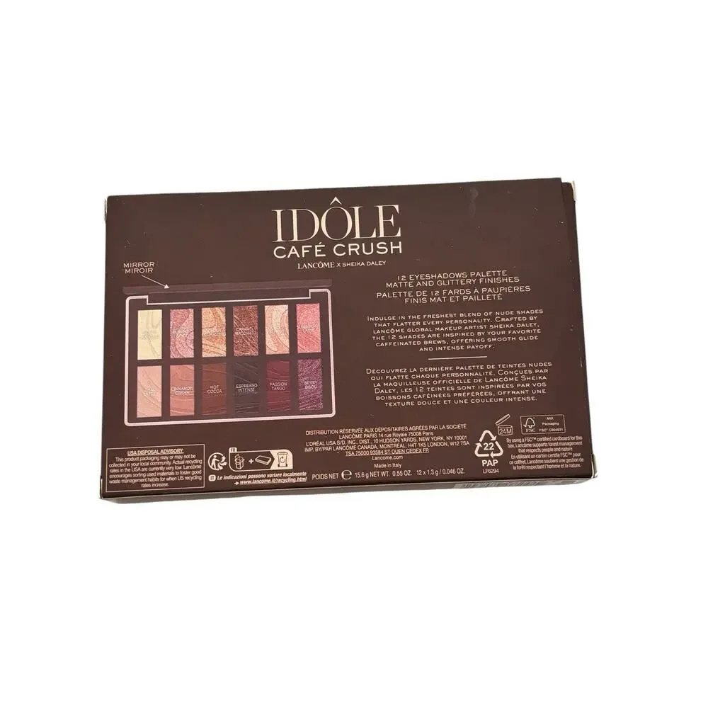 Lancome x Sheika Daley Idole Cafe Crush Eyeshadow Palette